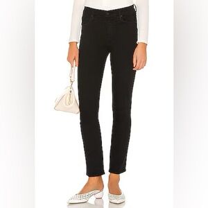 MOTHER Women's Black Skinny Jeans
